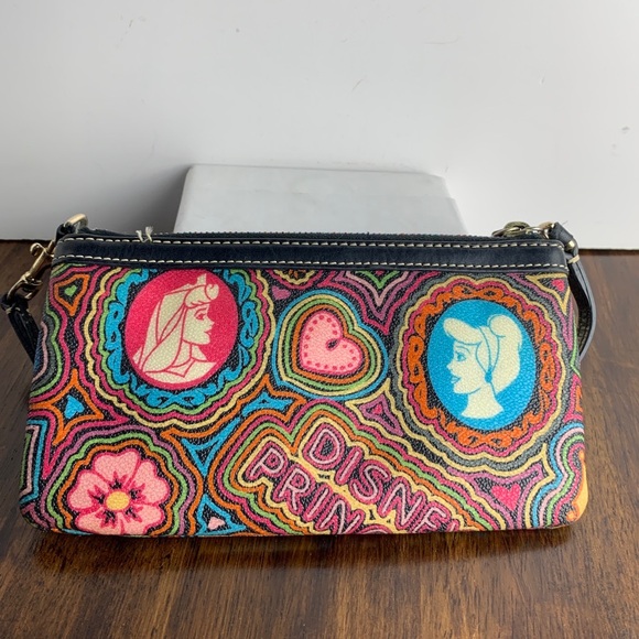 Disney World Resort Collab Dooney & Bourke sketch Princess Wristlet Purse - Picture 9 of 14